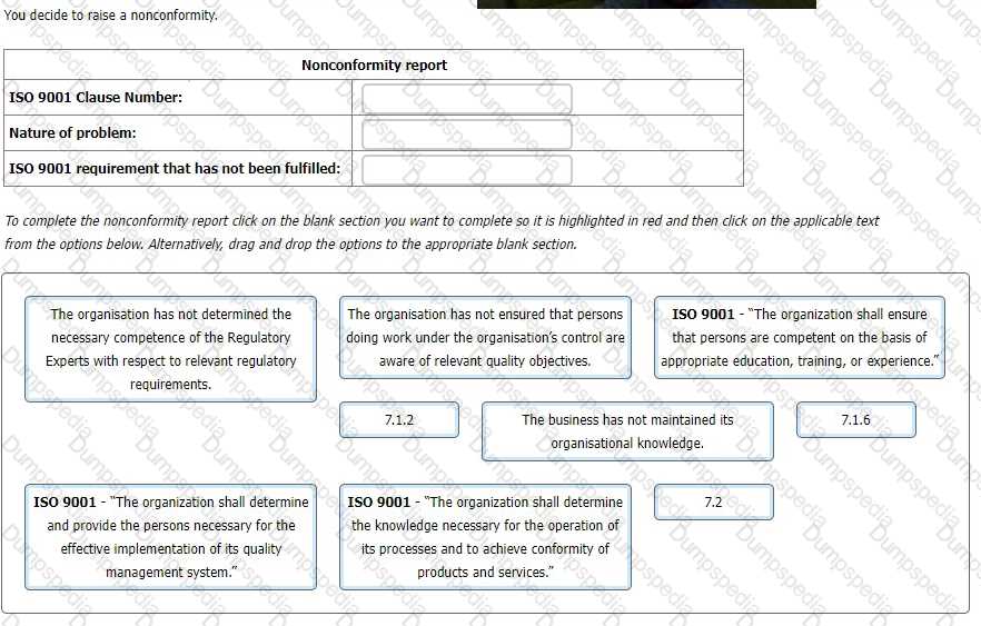 irca lead auditor exam questions and answers