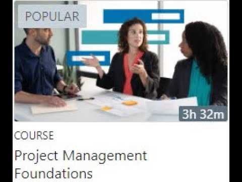 project management foundations risk linkedin exam answers