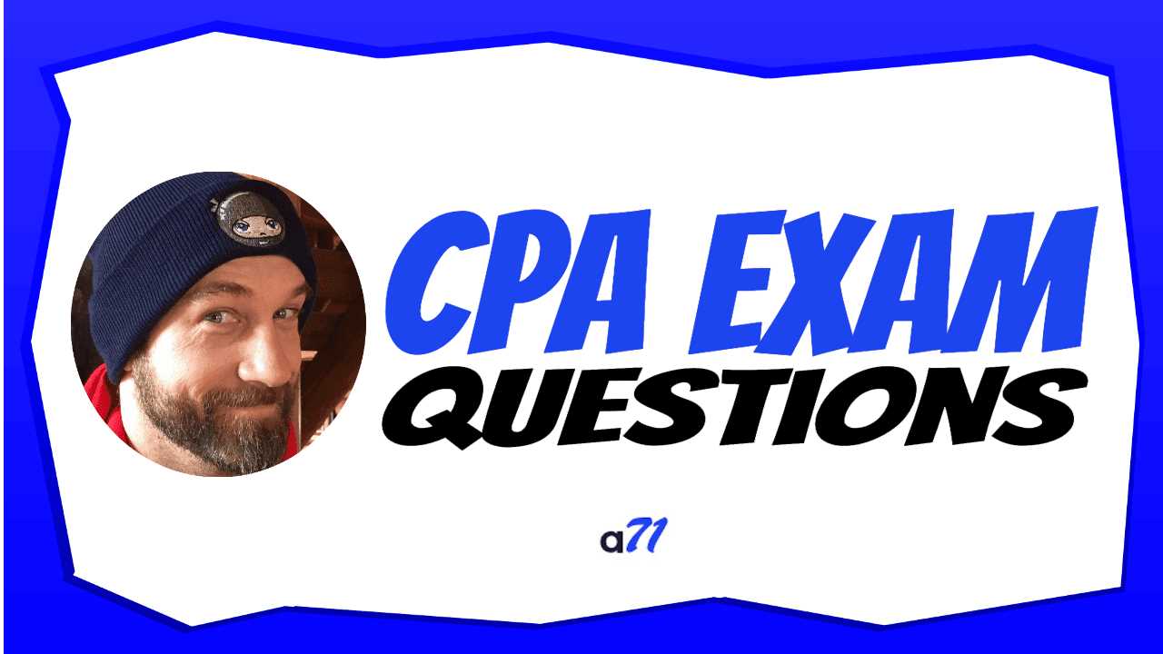 past cpa exam questions and answers