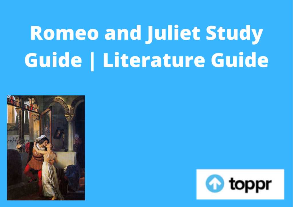 romeo and juliet final exam study guide answers