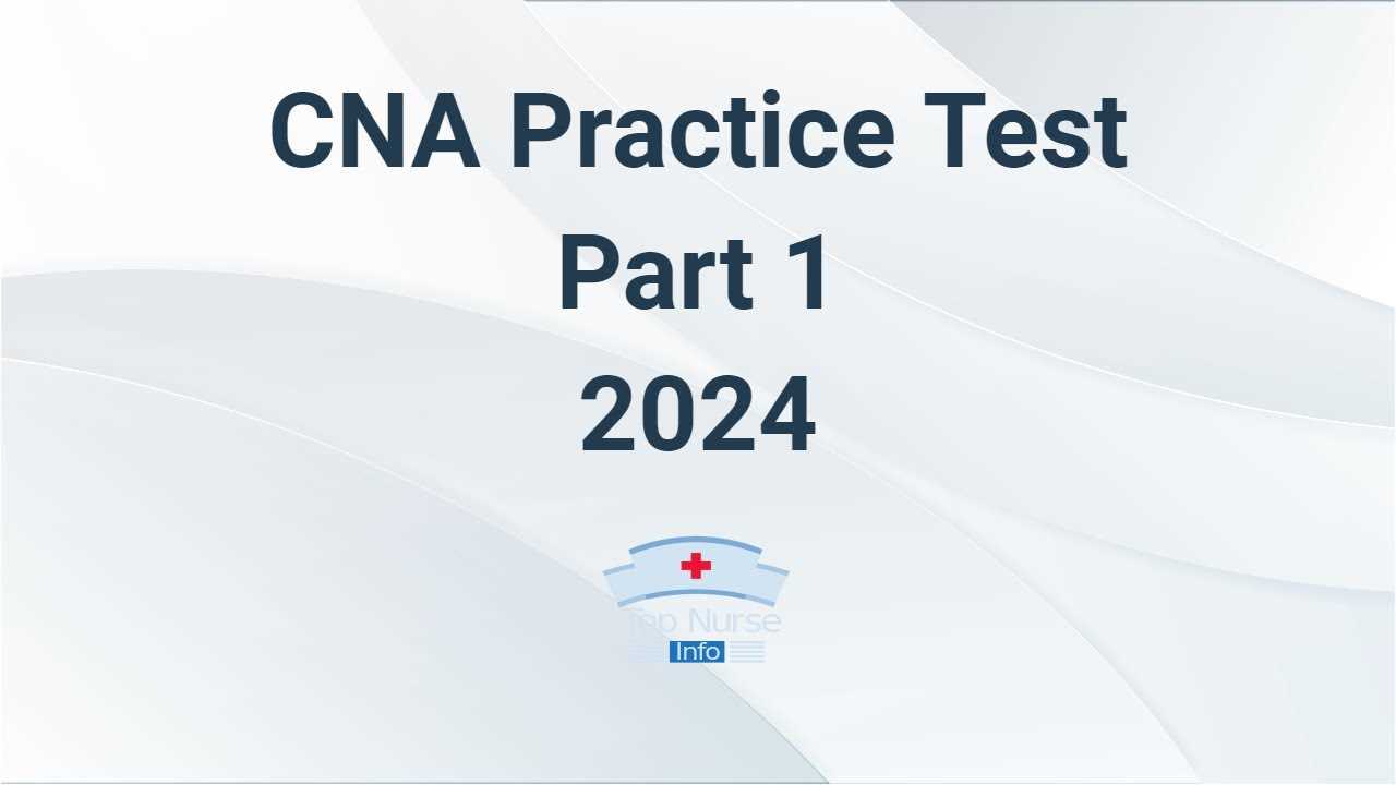 cna question and answer practice exam