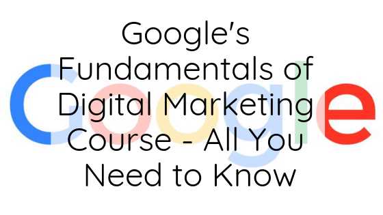 google garage digital marketing final exam answers