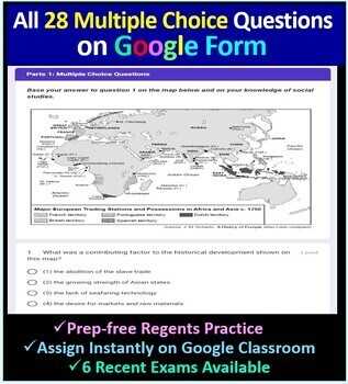 global history and geography 2 practice exam answers