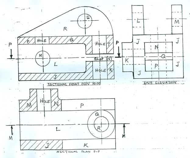 technical drawing exam questions and answers