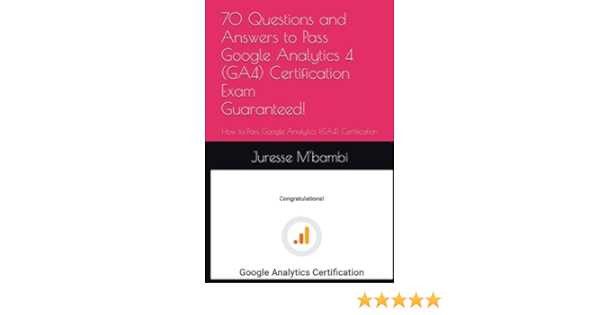 google analytics 4 certification exam answers