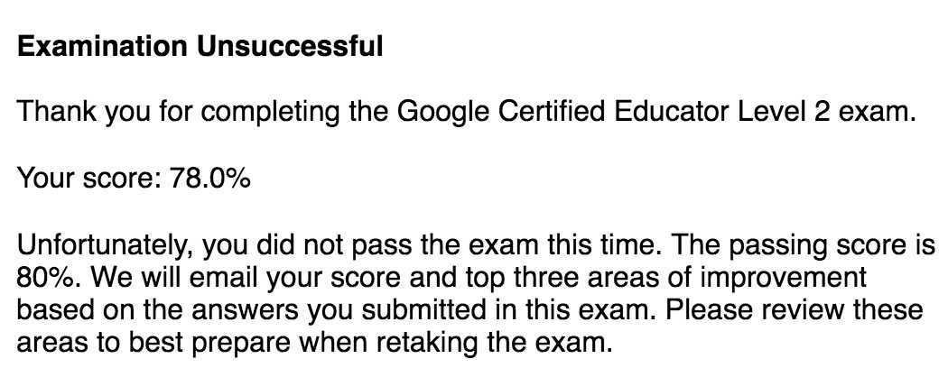 google level 2 exam answers