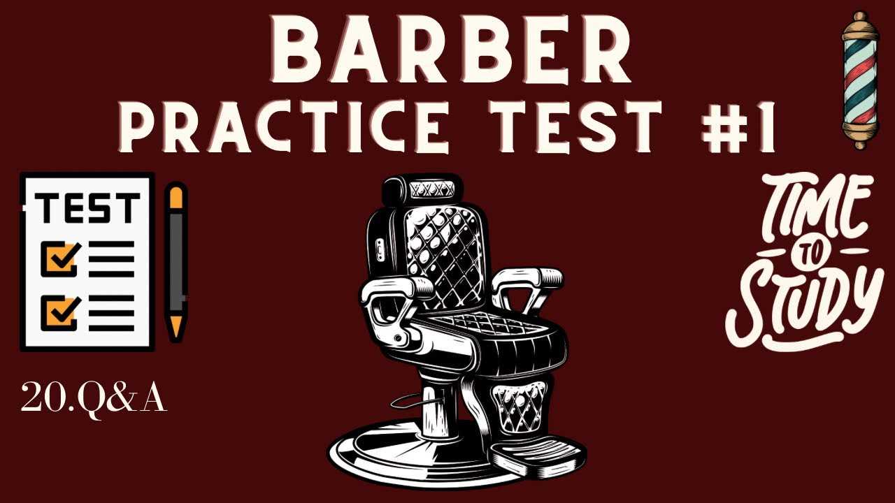 barber written exam practice test