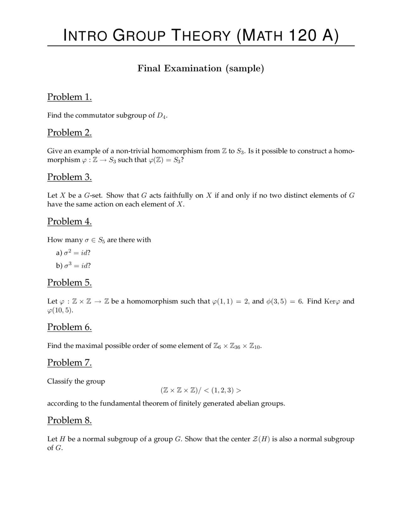 math 120 final exam answers