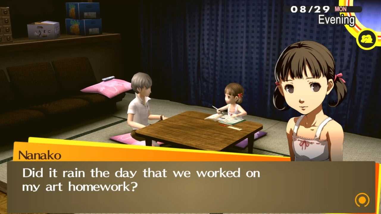 persona 4 golden exam answers