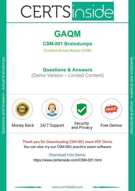 scrum master exam questions and answers