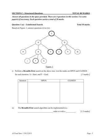 machine learning final exam questions and answers