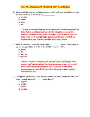 hesi vocabulary practice exam