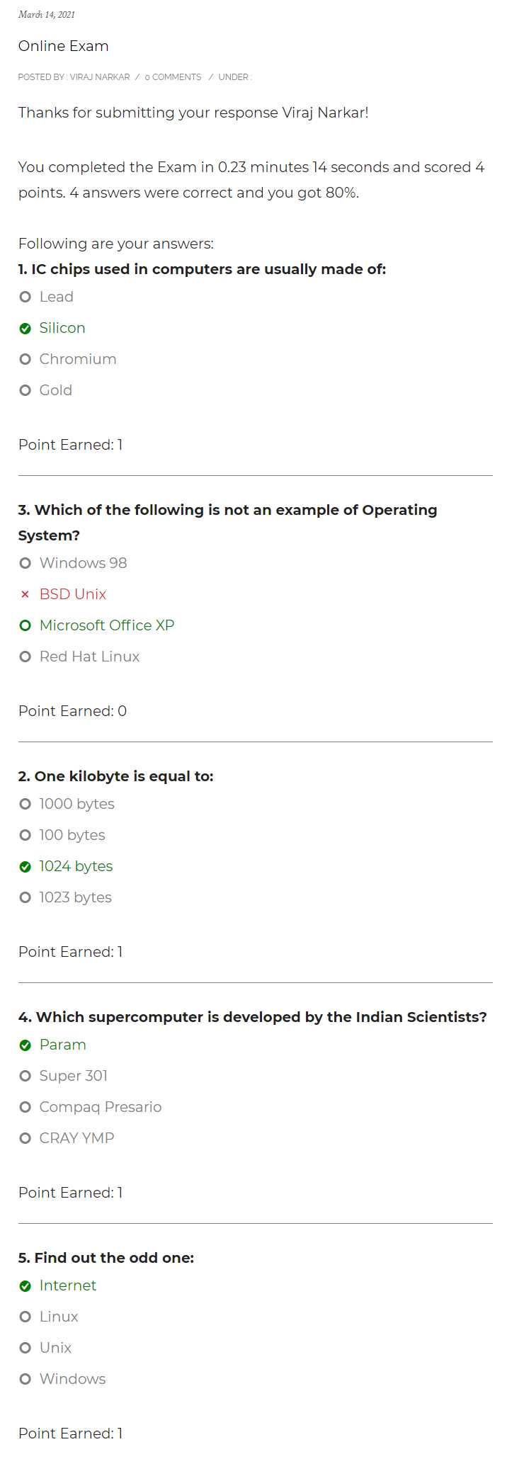 how to find exam answers online