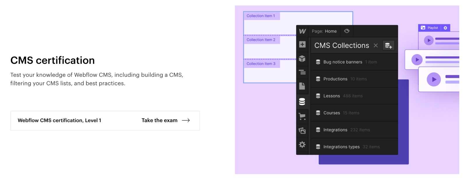 webflow exam answers