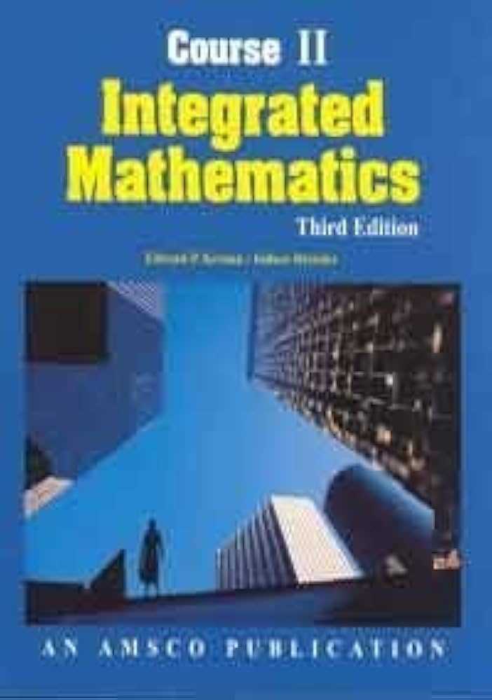 integrated mathematics 2 student journal answers