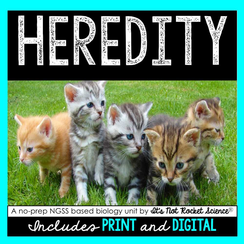 interactive science cells and heredity answer key