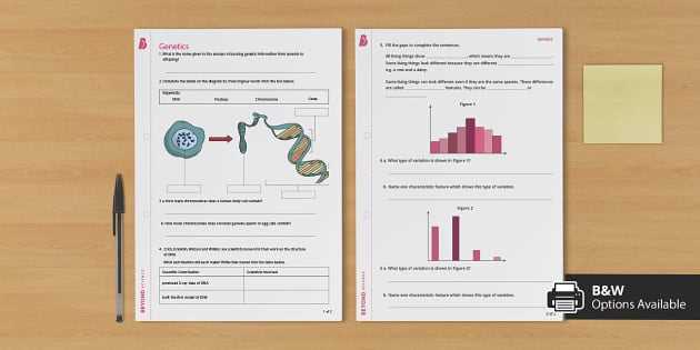 genetics exam study guide answers