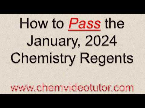 january 2025 chemistry regents answers