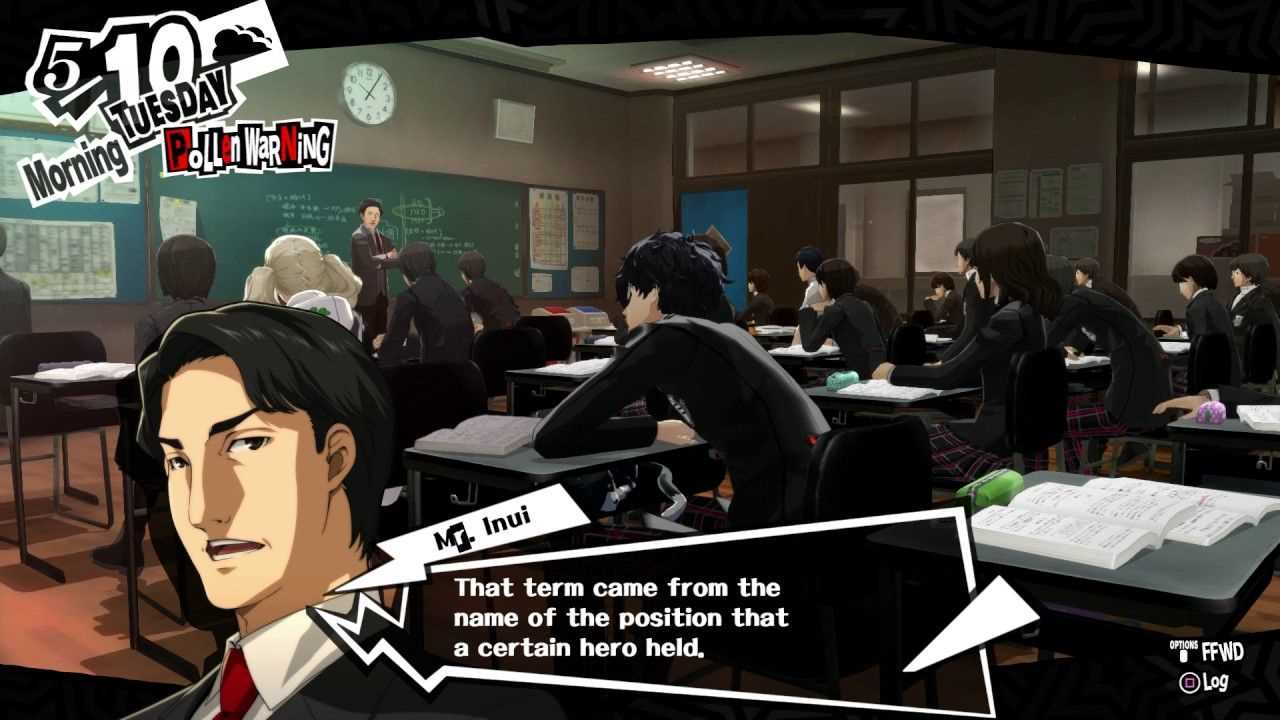 persona 5 teacher answers