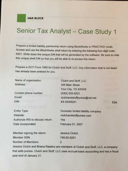 h&r block tax knowledge assessment test answers