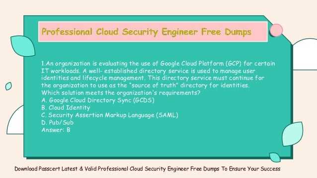 cloud security final exam answers