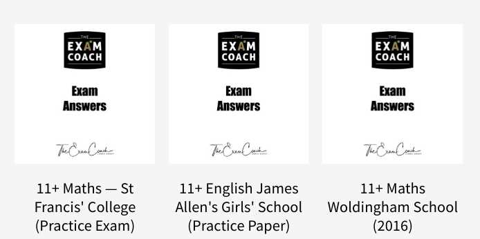 11 plus exam papers with answers