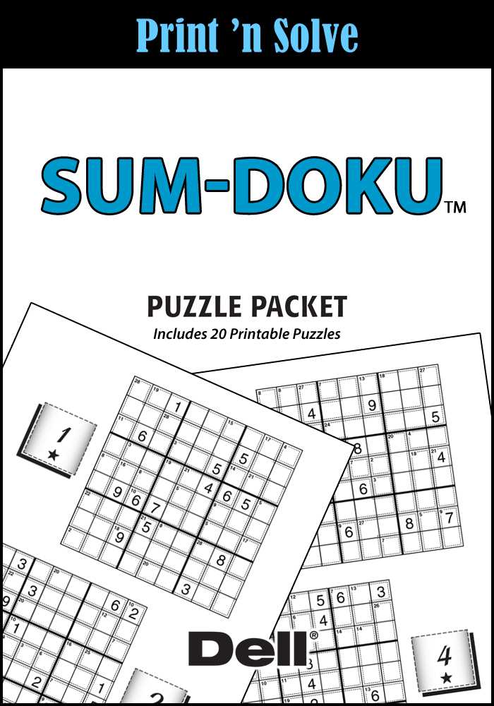 kakuro puzzles with answers printable