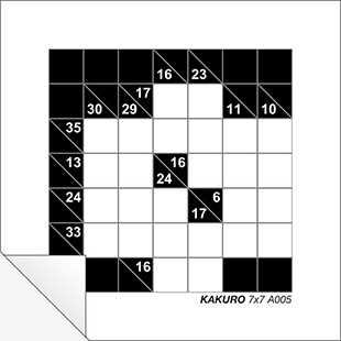 kakuro puzzles with answers printable