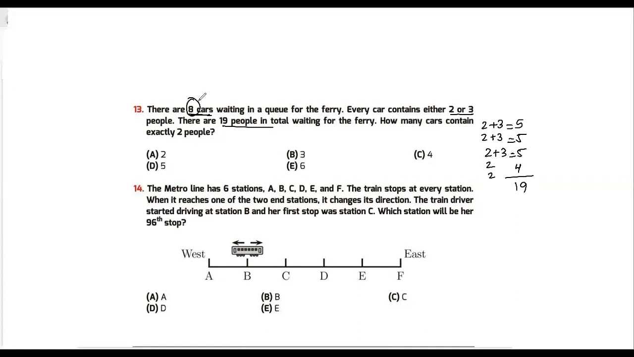 kangaroo math contest past papers