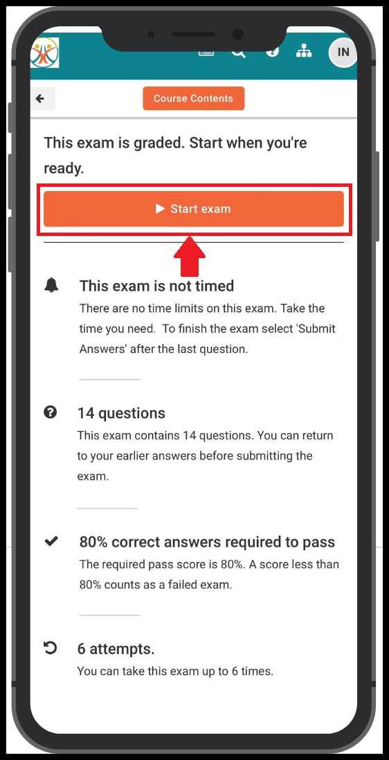 test out exam answers