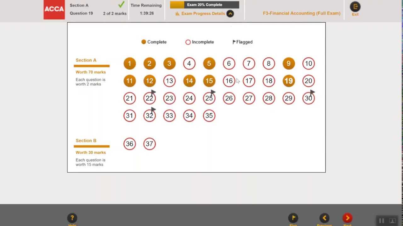 acca f3 mock exam with answers