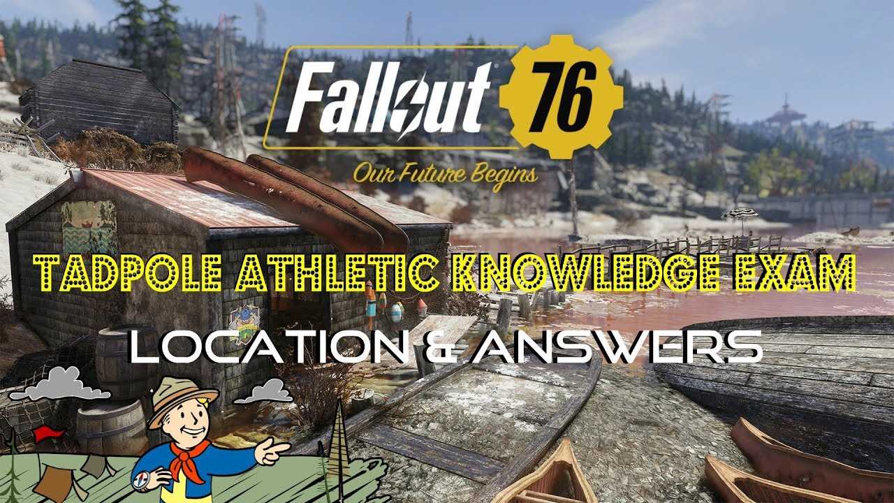 knowledge exam fallout 76 answers