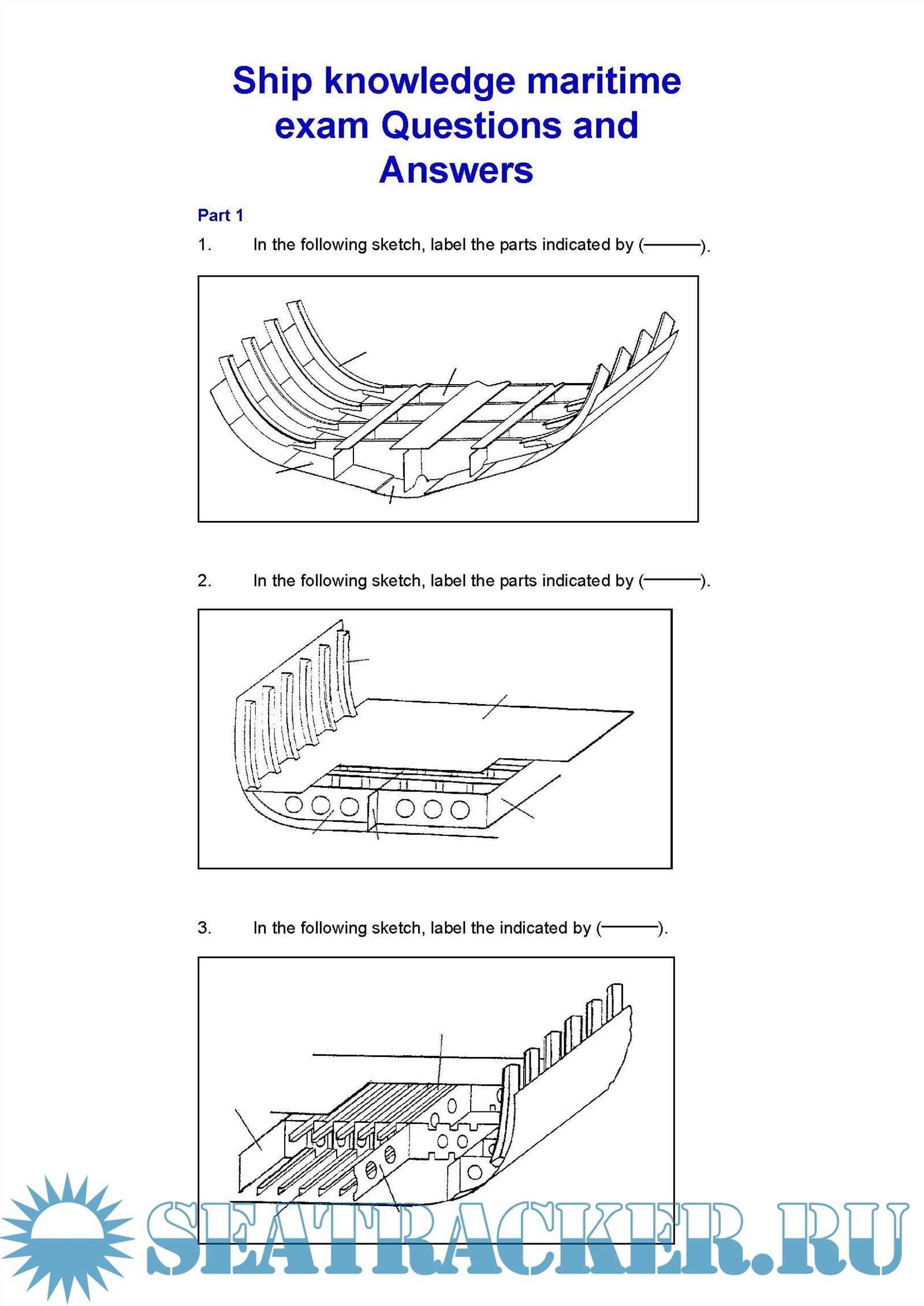 knowledge exam sample questions answers