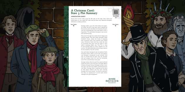 a christmas carol stave 2 answers