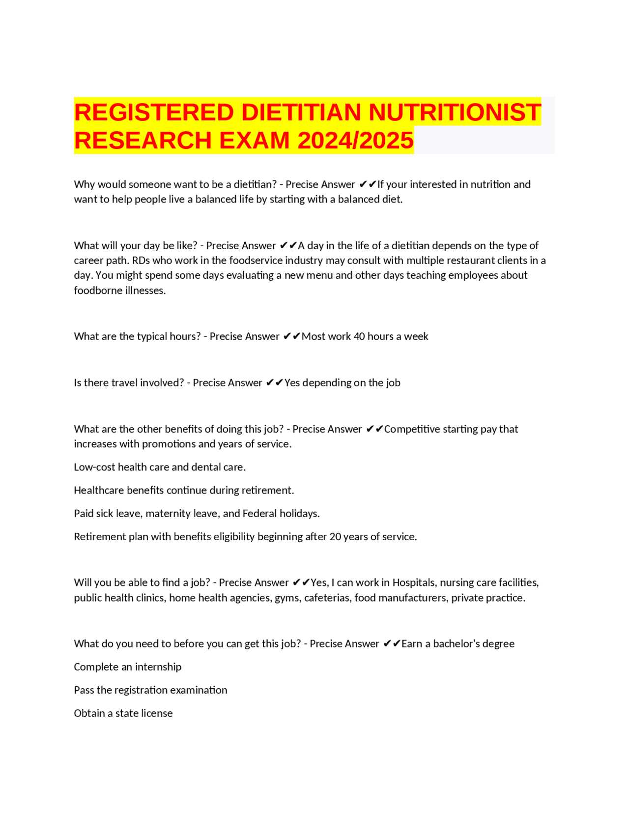 registered dietitian exam review