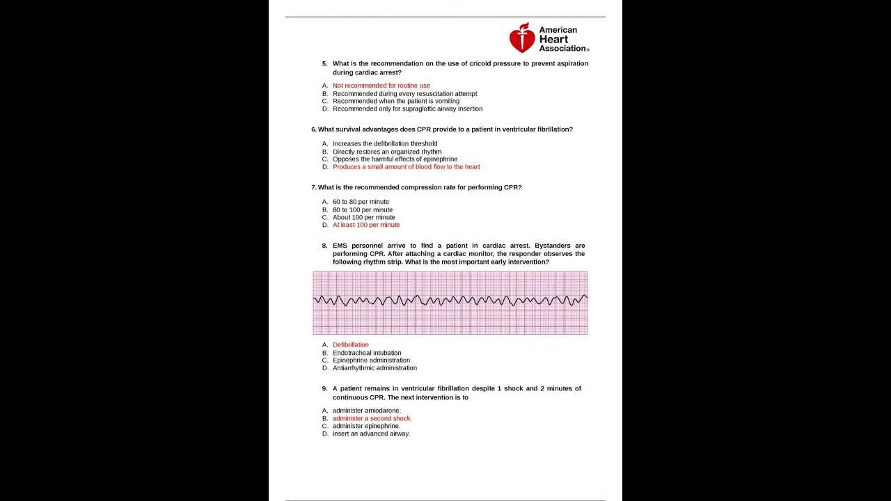 aha heartcode acls exam answers