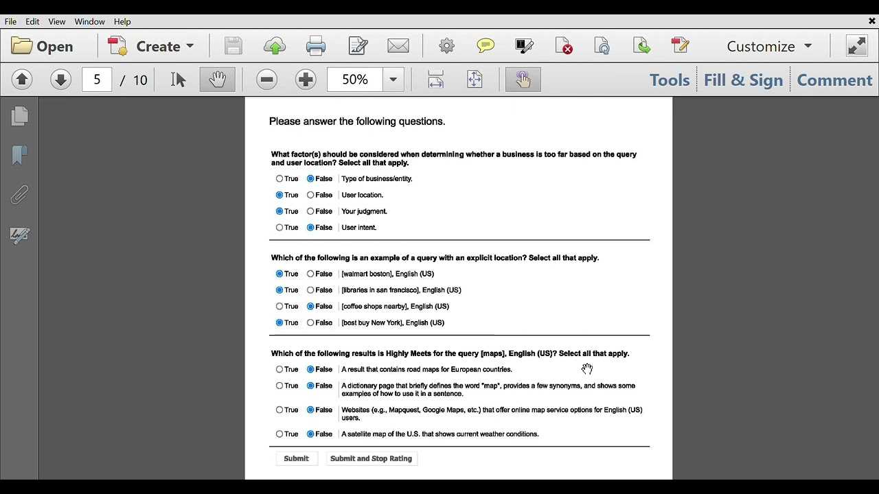 lionbridge exam part 2 answers