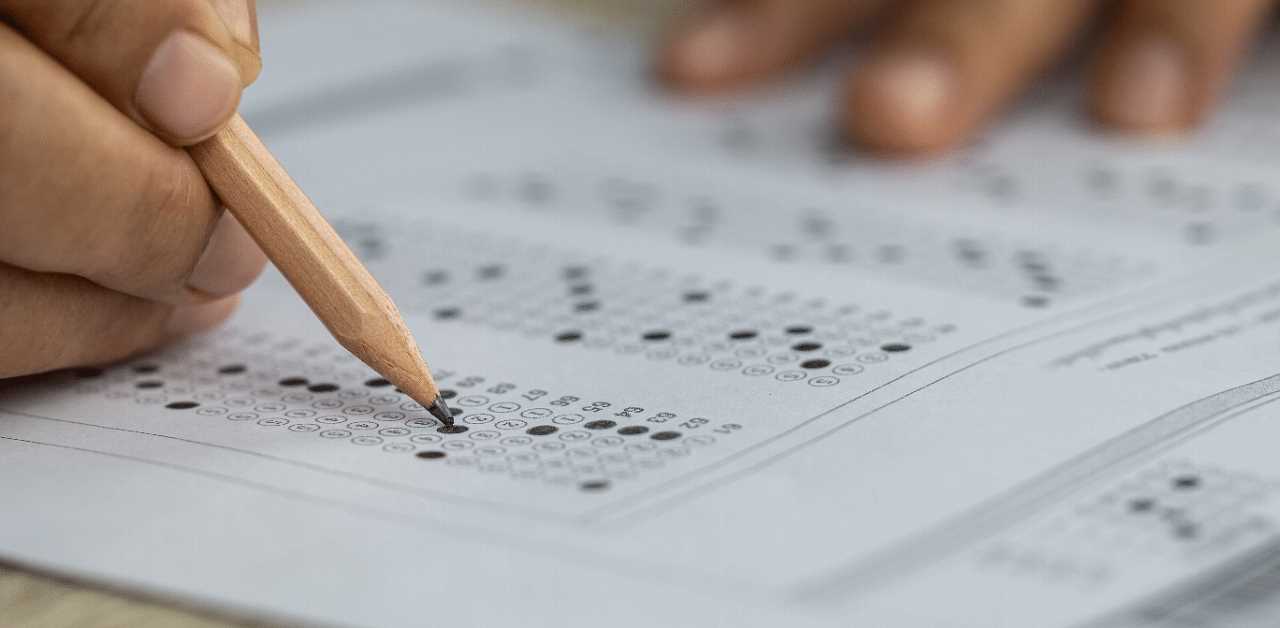 board exam answer sheet image