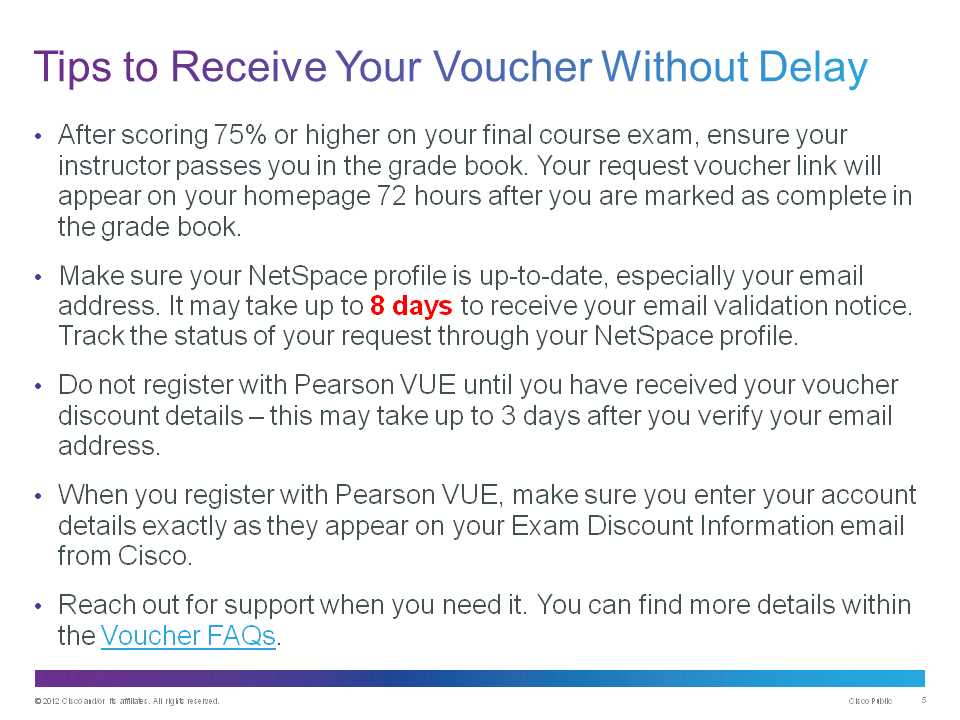 discount cisco exam vouchers