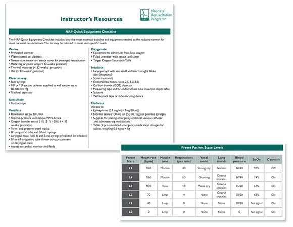 nrp instructor exam answers 8th edition