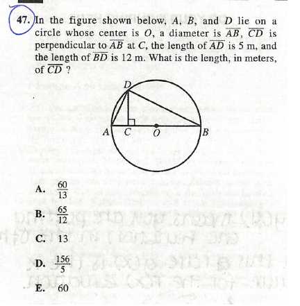 geometry practice test answers