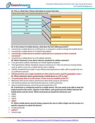 it essentials chapter 7 8 exam answers