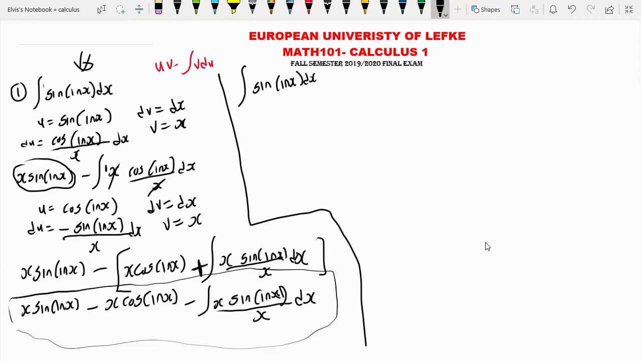 math 101 final exam answers