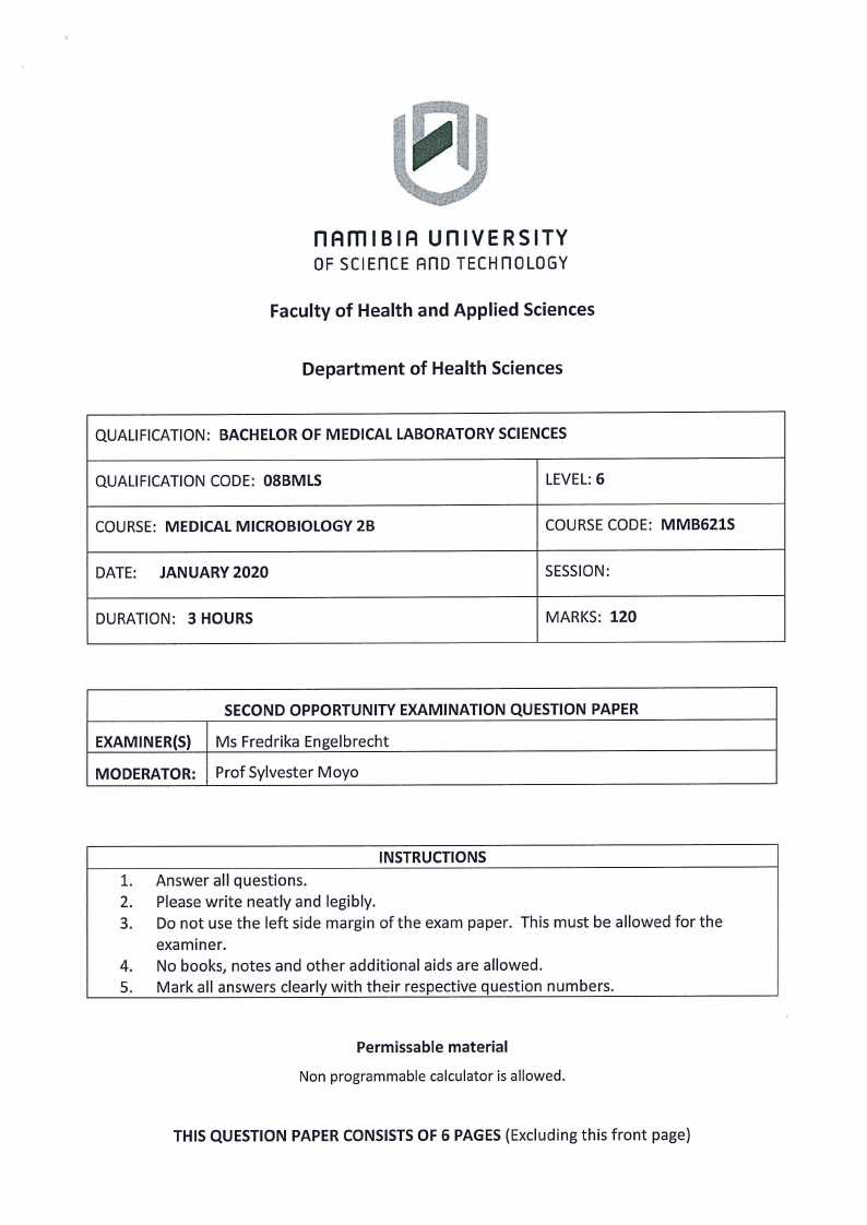 medical microbiology exam 1