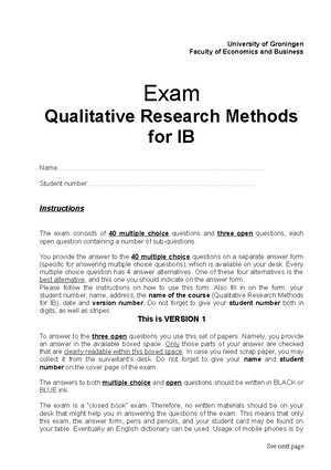 research methodology final exam questions and answers doc