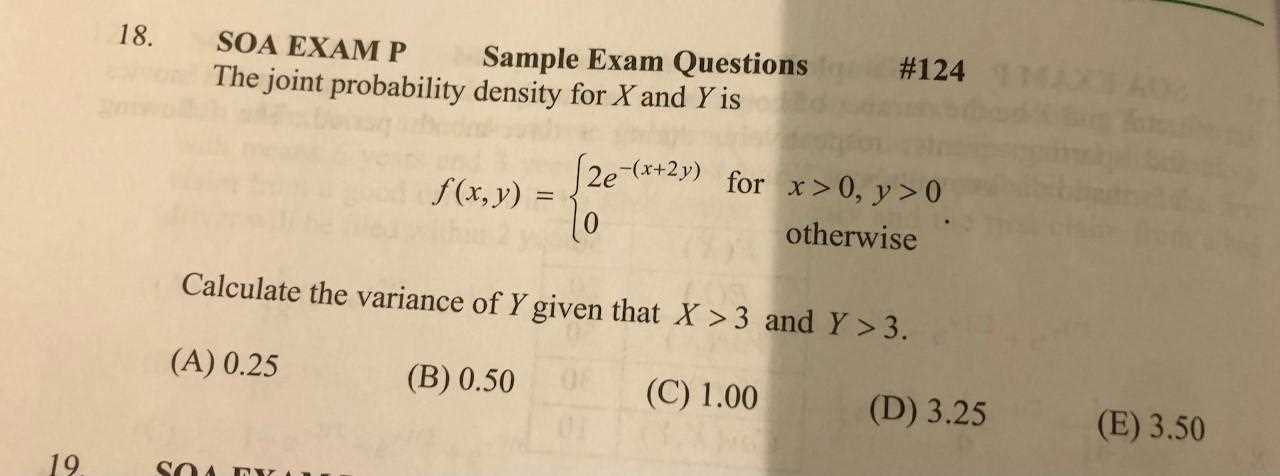 soa past exams