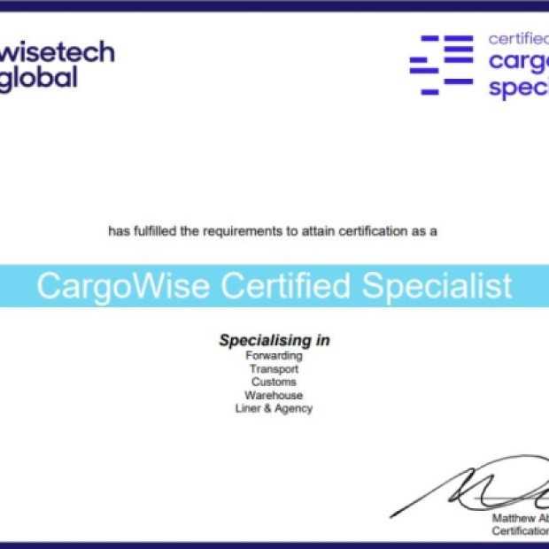 cargowise certification exam answers