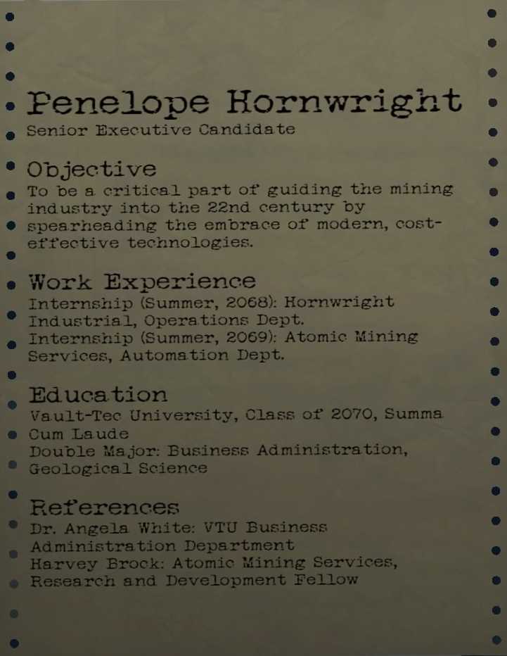 fallout 76 hornwright senior executive exam answers