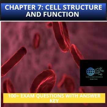 cell structure and function chapter 7 assessment answers