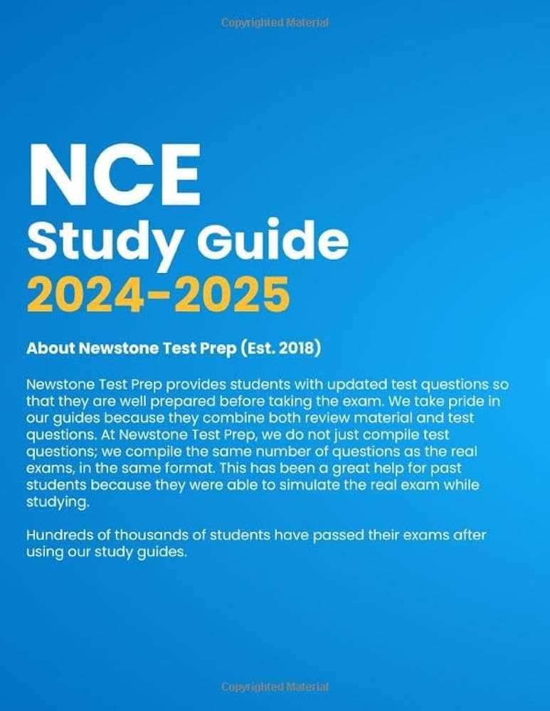 nce exam papers 2025 with answers